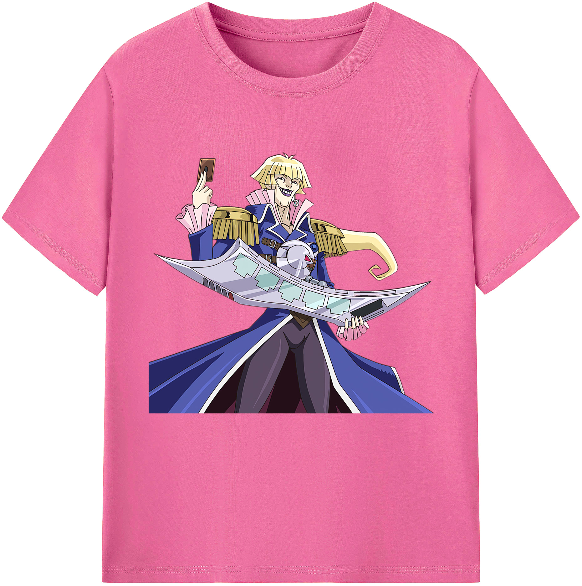 （画像用） 遊☆戯☆王 Yu-Gi-Oh! レディースカジュアルプリントTシャツ（綿100％）